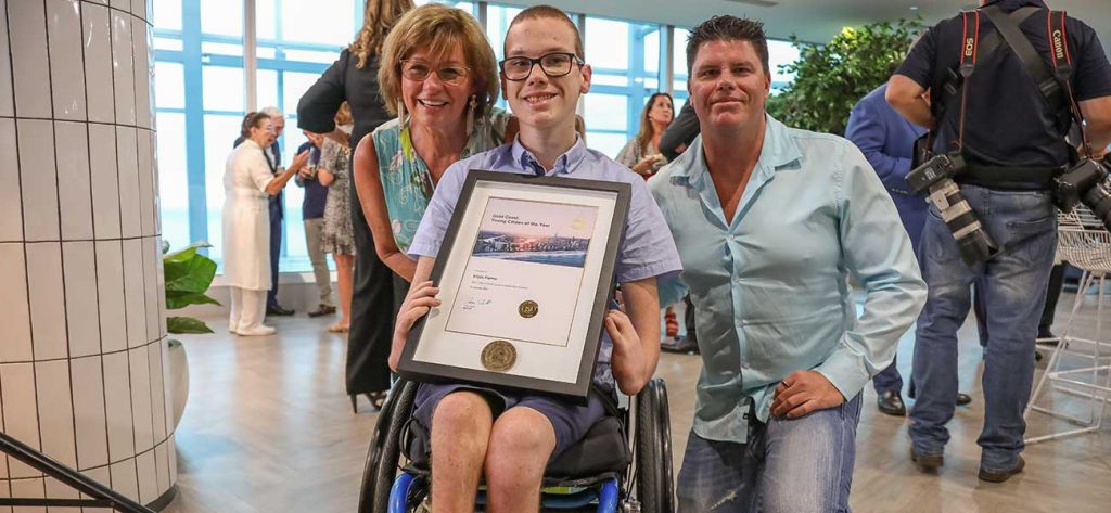 Elijah Palmer, Gold Coast Young Citizen of the Year